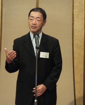 山田会長の挨拶