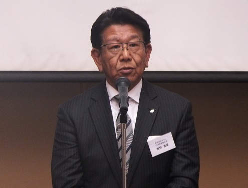 当番会社 株式会社マキノ 代表取締役社長 牧野良信様のご挨拶