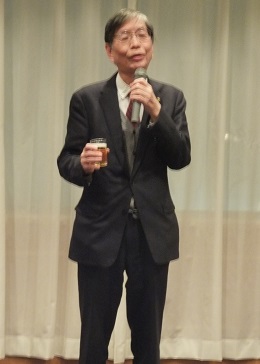 乾杯のご発声　牧野副会長