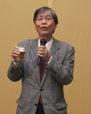 乾杯のご発声　牧野副会長