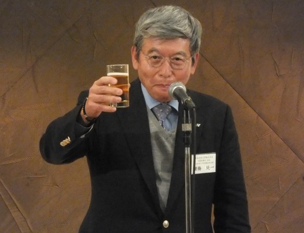 乾杯のご発声　棚橋副会長