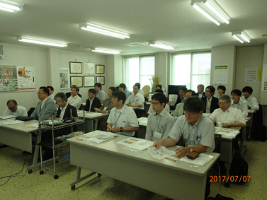 江別製粉㈱での風景