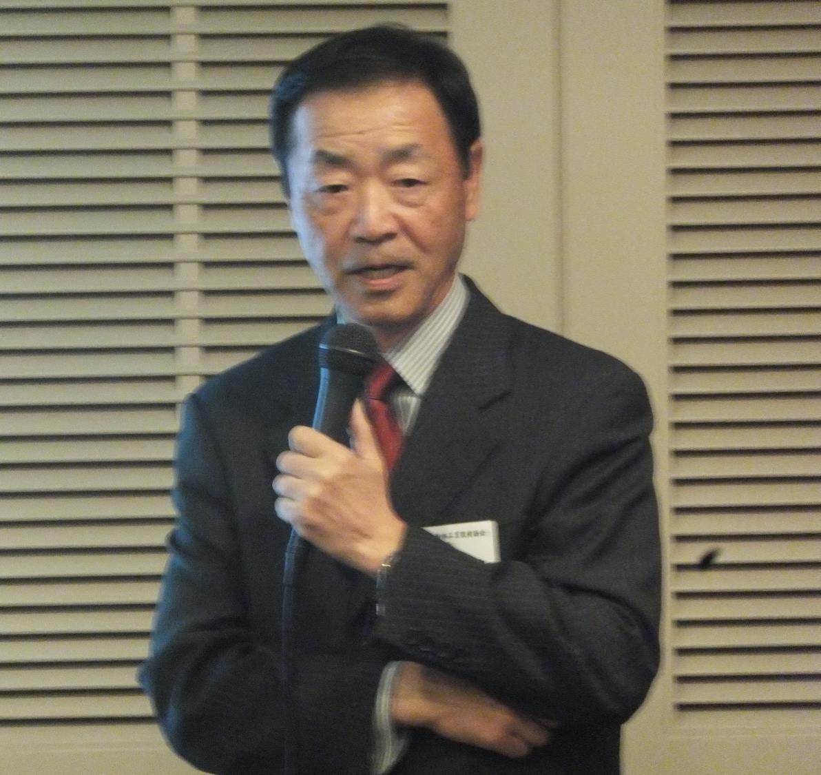 山田会長より協会挨拶