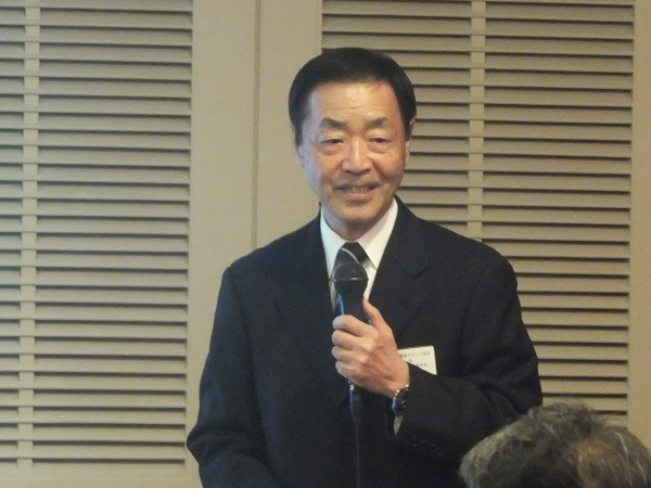 山田会長より協会挨拶