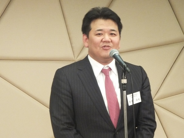 菅原精機㈱　代表取締役社長   菅原 尚也様より次回当番会社のご挨拶