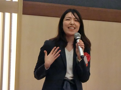 経済産業省　製造産業局　産業機械課ロボット政策室　課長補佐　栗原優子様　ご挨拶