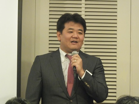 菅原精機㈱ 代表取締役社長 菅原 尚也氏より当番会社のご挨拶 