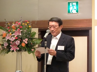 第283回火曜会　次回当番会社　エステック株式会社　代表取締役社長　卯木英治様　ご挨拶