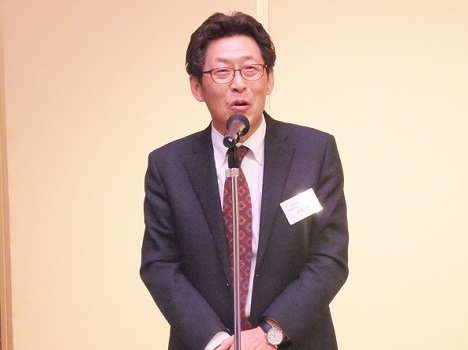 次回当番会社 株式会社マキノ 専務取締役 営業本部長 川島 明様のご挨拶