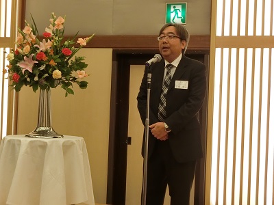 初参加企業のご挨拶　株式会社弘輝　生産本部　本部長代理　三坂栄一様