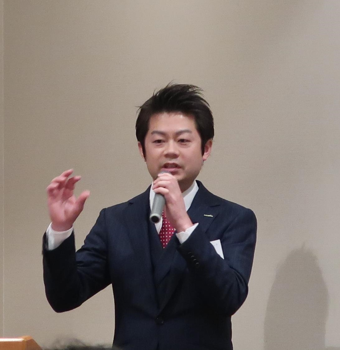 株式会社マツシマ メジャテック 代表取締役社長 池田 憲俊様より当番会社のご挨拶