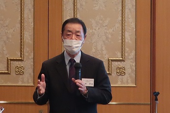 山田会長の挨拶