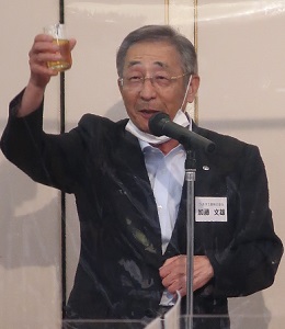 加藤副会長による乾杯