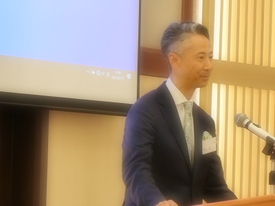 当番会社　フロイント・ターボ株式会社　代表取締役会長　伏島巖様　ご挨拶